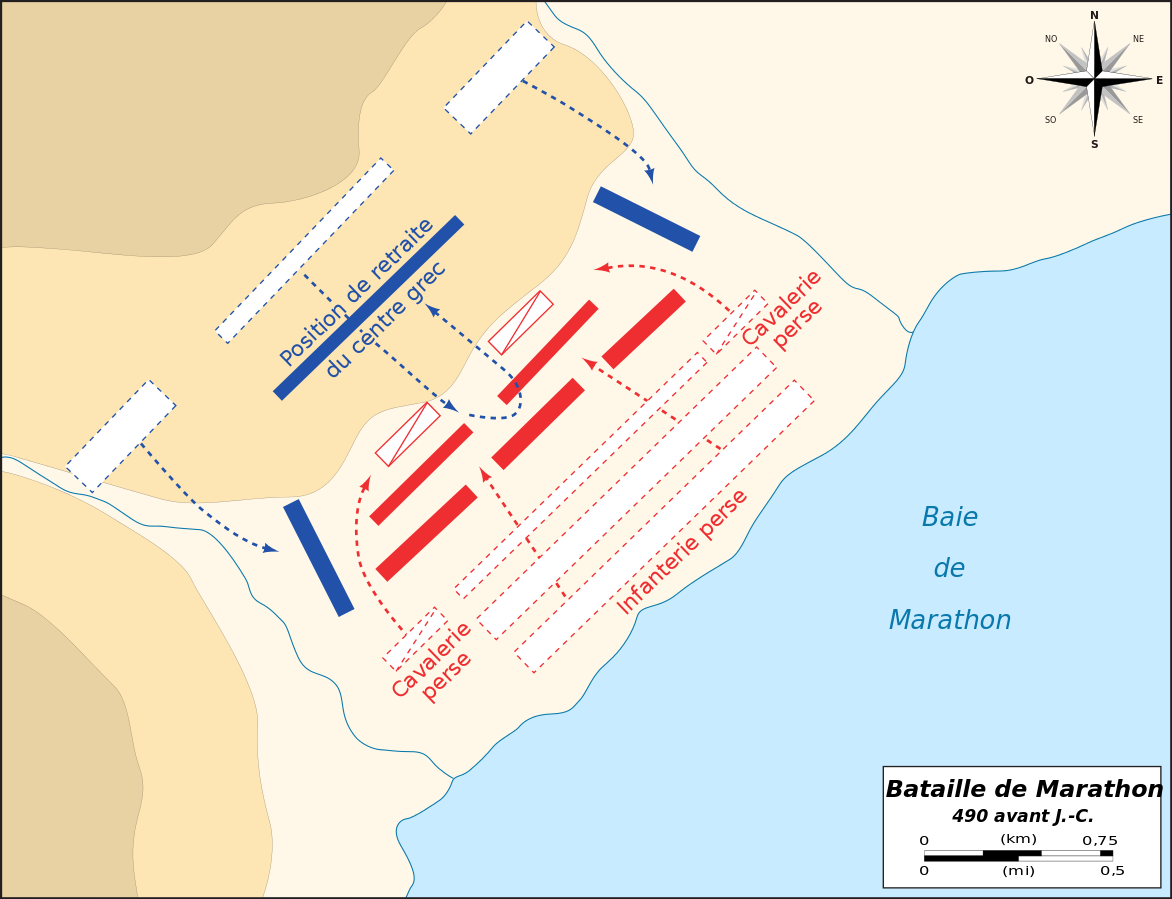 Les Guerres médiques (partie II) : la bataille de Marathon (490 av J.C