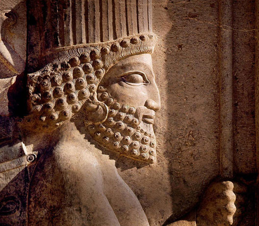 Zone de Texte: Cyrus II Achéménide, dit Cyrus le Grand, premier Roi des Rois, Grand Roi de l'empire Perse (559-530 av J.C)