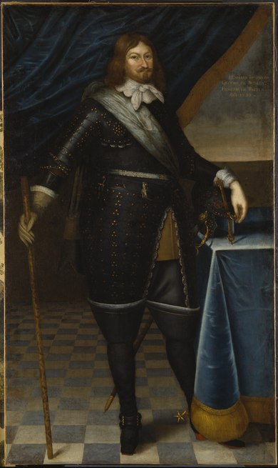 Zone de Texte: Lennart Torstensson (1603-1651), maréchal généralissime de Suède