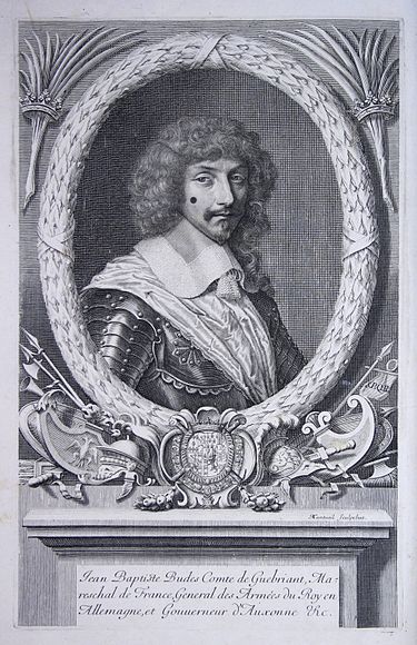 Zone de Texte: Jean-Baptiste Budes de Guébriant (1602-1643)